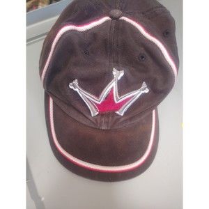 Vintage disney land resorts black women's princess cap hook and loop adjustment